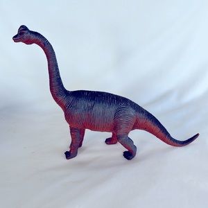 Imperial Rubber Toy Dinosaur Brachiosaurus Slightly Used